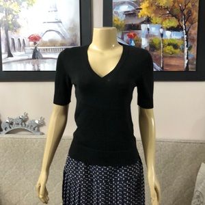 Domenico Vacca  BLACK COTTON TOP size 44